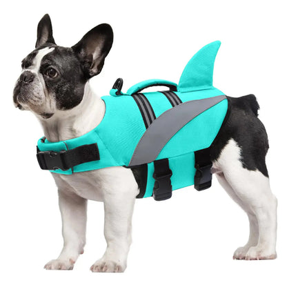 Mosucoirl Dog Life Jacket -Large Dog Swim Vest: High Buoyancy & Safety