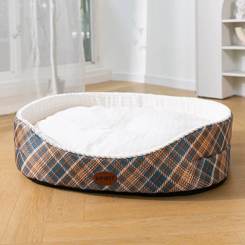 Dog Mat Sleep Winter Kennel Mat All Year Round Neutral Teddy Dog Mattress Cat Mat Pet Supplies